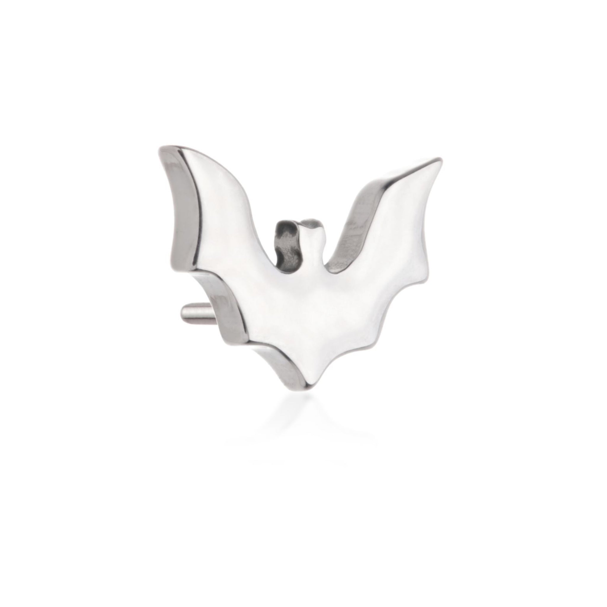 Threadless Titanium Bat Wing End