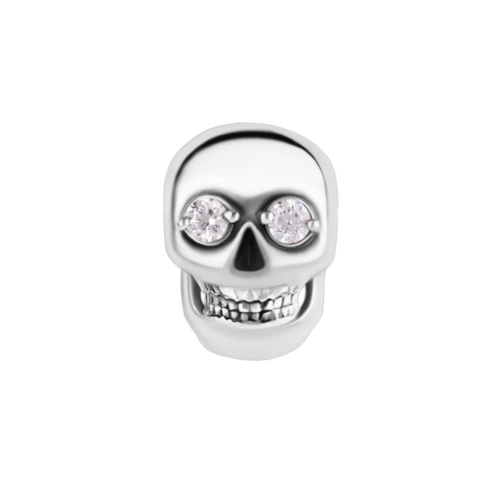 Nickel Free Threadless Gem Skull (Cobalt Chromium)